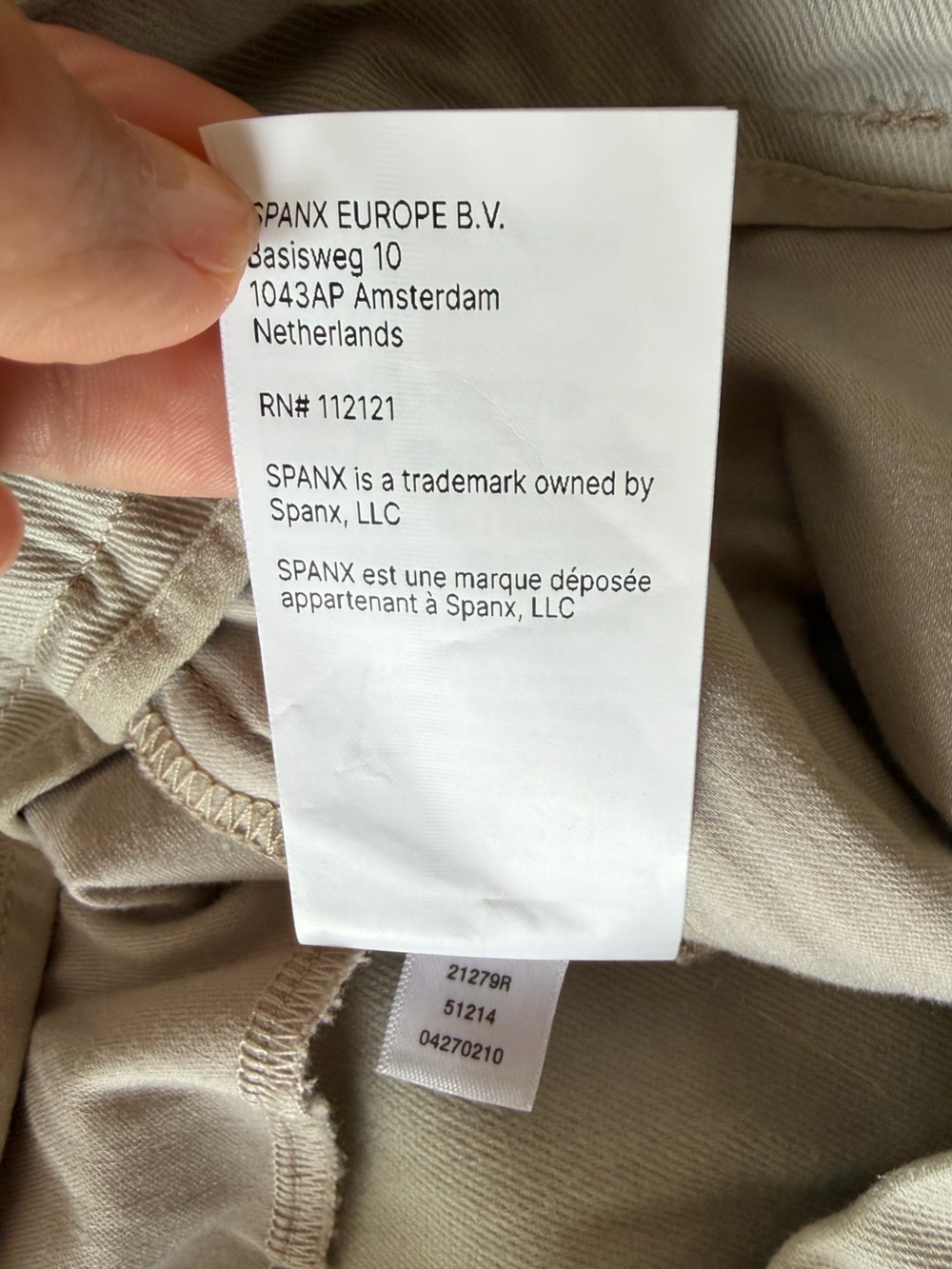 SPANX Wide Leg Pants in Light Beige - Picture 8 of 11